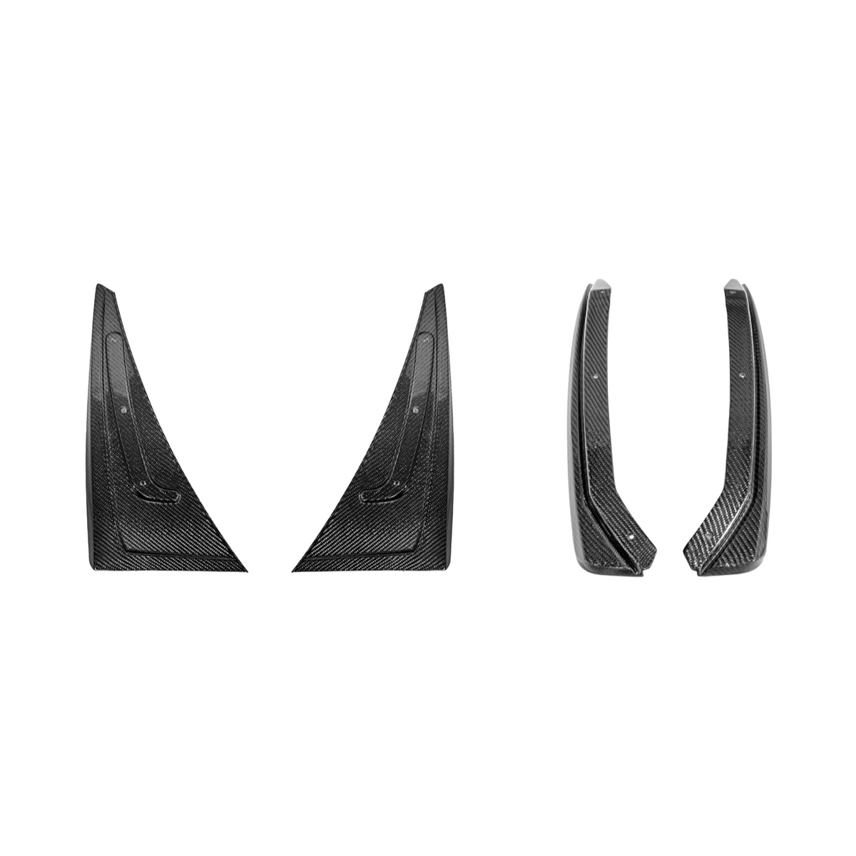 2016-24 Camaro Extended Front Rear Splash Guards image 1