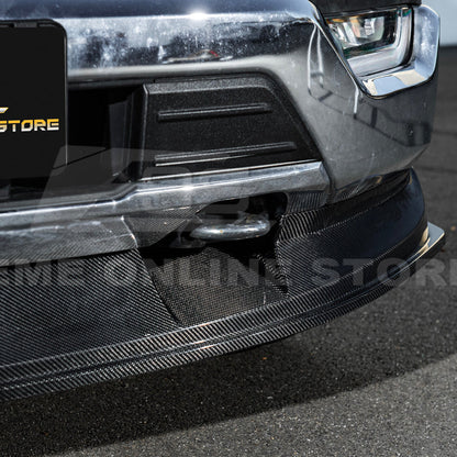 2021-Up Ford F-150 EOS Performance CARBON FIBER 2Pcs Front Bumper Lip Splitter image 20