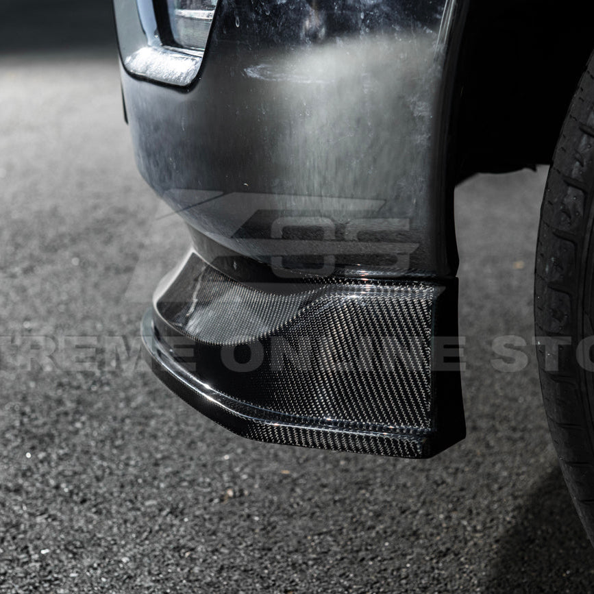 2021-Up Ford F-150 EOS Performance CARBON FIBER 2Pcs Front Bumper Lip Splitter image 21