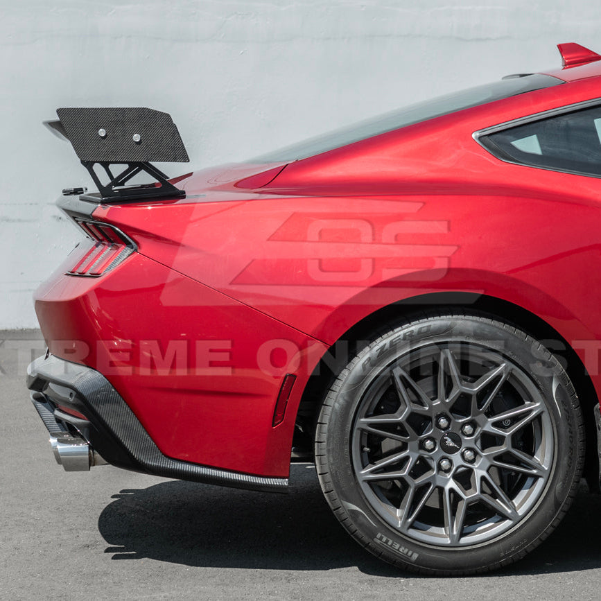 2024-Up Ford Mustang S650 Coupe APR Style Rear High Wing Spoiler image 10
