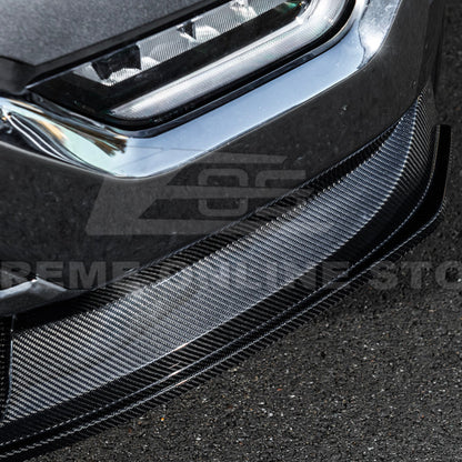 2021-Up Ford F-150 EOS Performance CARBON FIBER 2Pcs Front Bumper Lip Splitter image 22