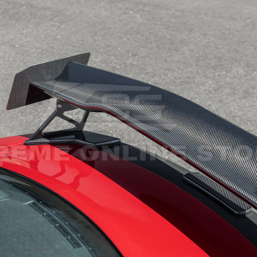 2024-Up Ford Mustang S650 Coupe APR Style Rear High Wing Spoiler image 17