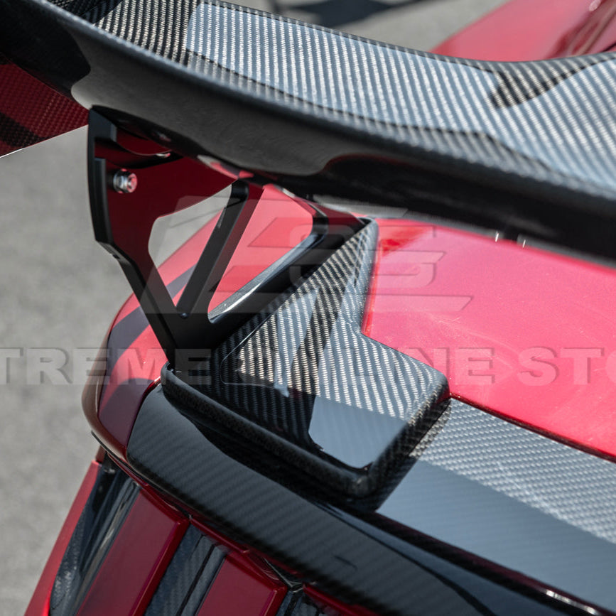2024-Up Ford Mustang S650 Coupe APR Style Rear High Wing Spoiler image 21