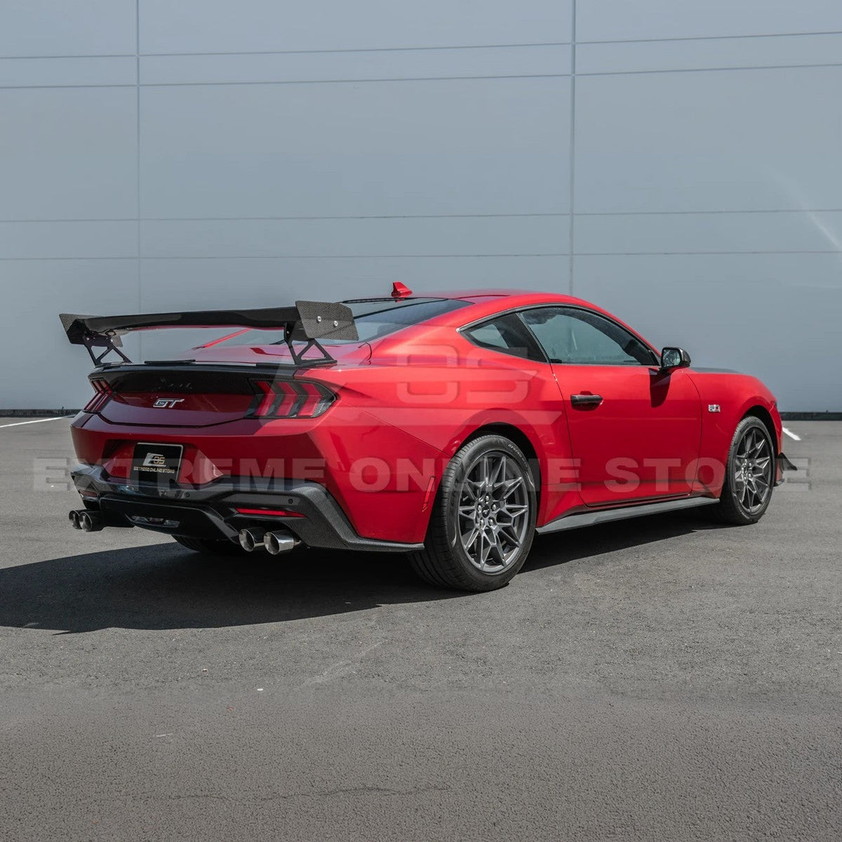 2024-Up Ford Mustang S650 Coupe APR Style Rear High Wing Spoiler image 8