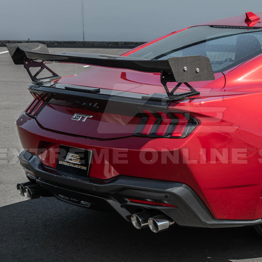 2024-Up Ford Mustang S650 Coupe APR Style Rear High Wing Spoiler image 9