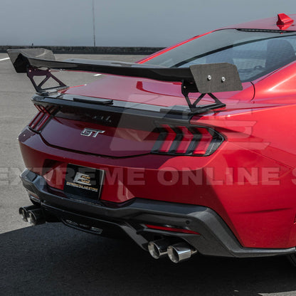 2024-Up Ford Mustang S650 Coupe APR Style Rear High Wing Spoiler image 9