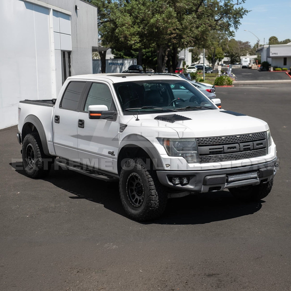 2010-14 Ford F-150 SVT Raptor Carbon Fiber Front Hood Vent image 7