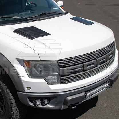 2010-14 Ford F-150 SVT Raptor Carbon Fiber Front Hood Vent image 8