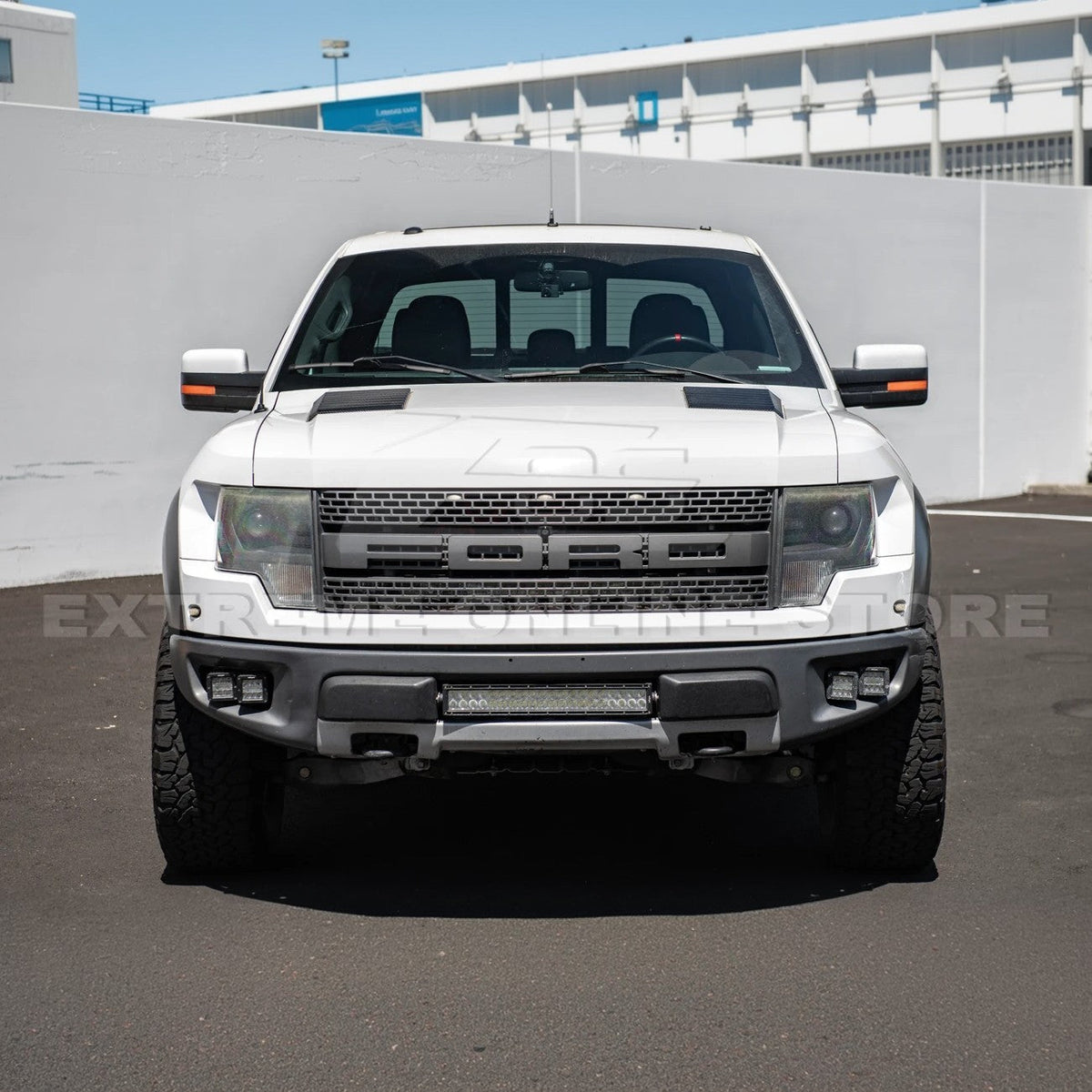 2010-14 Ford F-150 SVT Raptor Carbon Fiber Front Hood Vent image 5