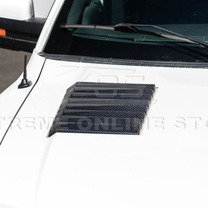 2010-14 Ford F-150 SVT Raptor Carbon Fiber Front Hood Vent image 11