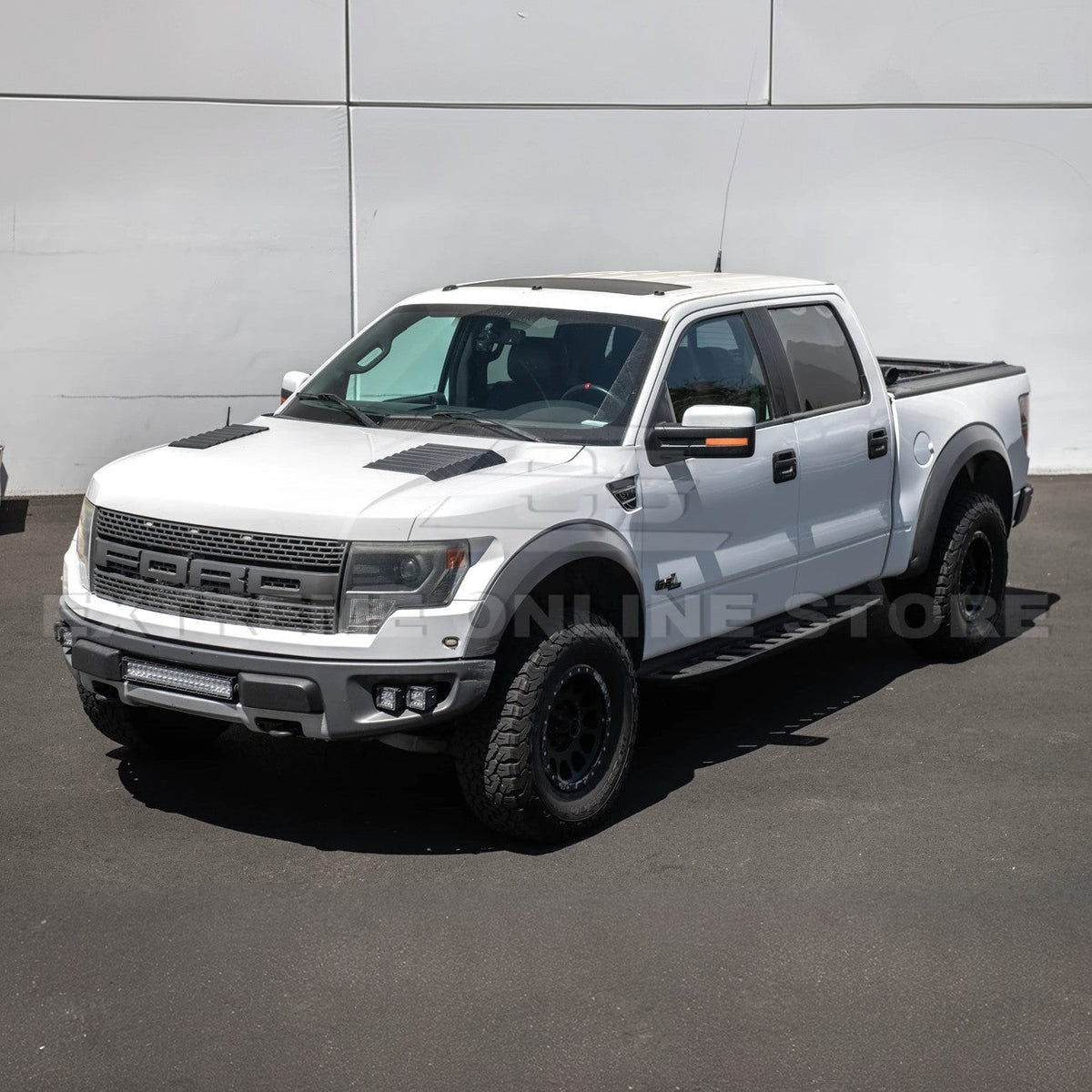 2010-14 Ford F-150 SVT Raptor Carbon Fiber Front Hood Vent image 3