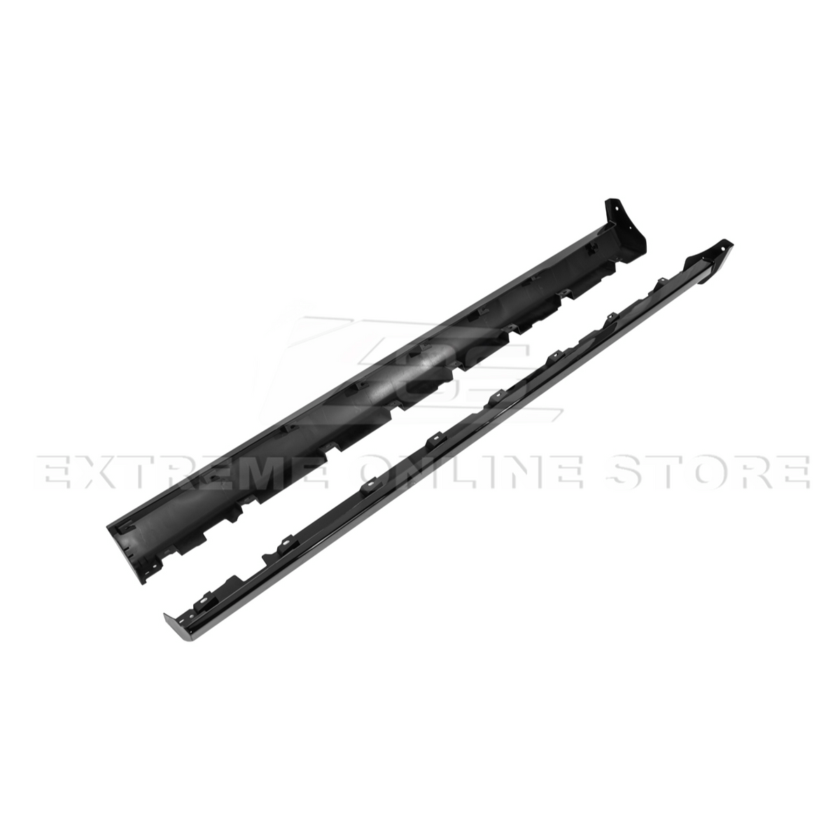 2010-14 Ford S197 Mustang GT500 Style Side Skirts Extension Pair image 33