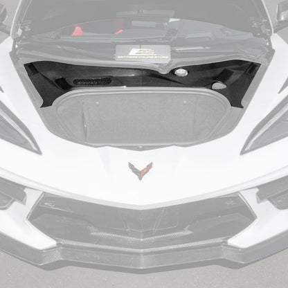 Corvette C8 DRY CARBON FIBER Front Trunk Trim Cover Kit image 30