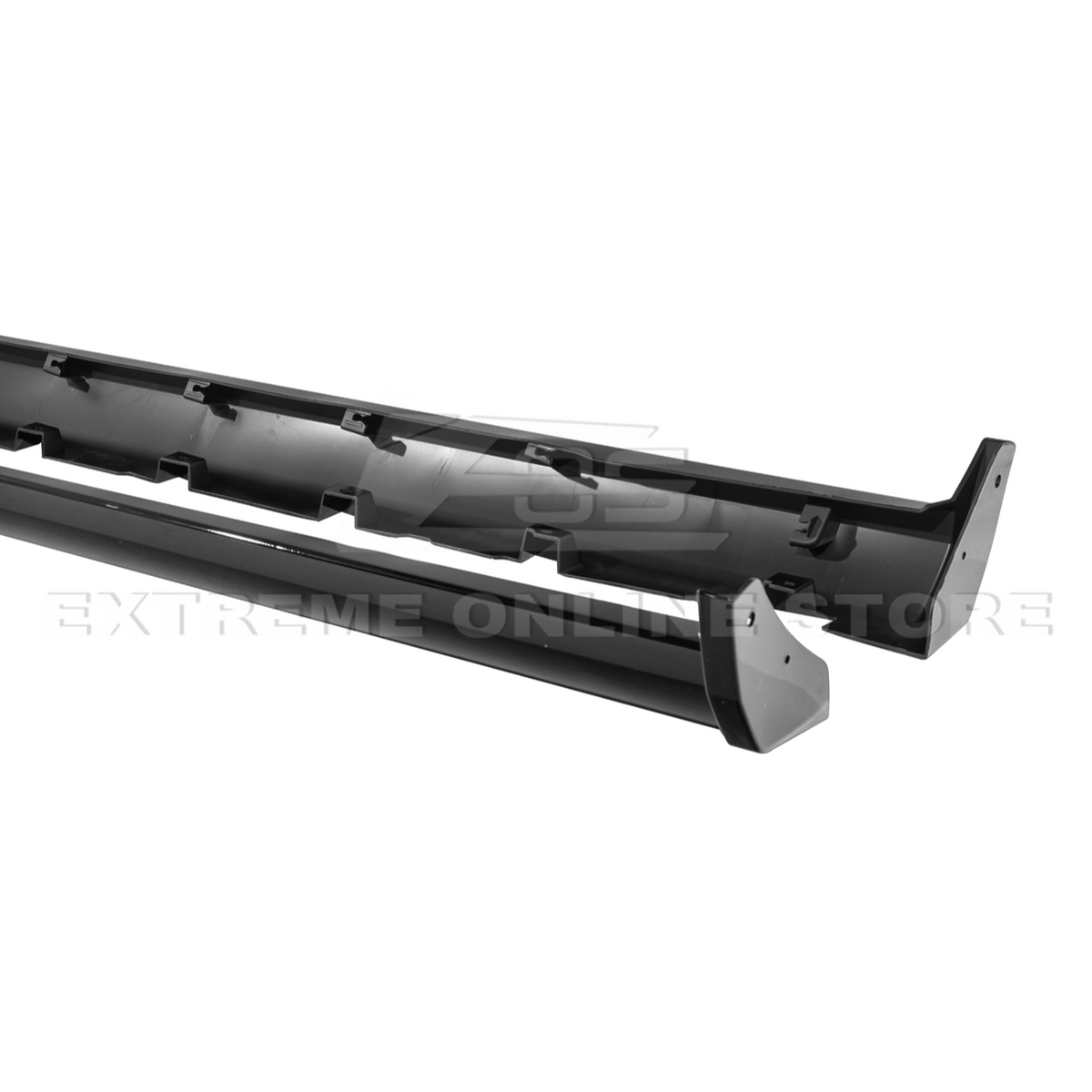 2010-14 Ford S197 Mustang GT500 Style Side Skirts Extension Pair image 37