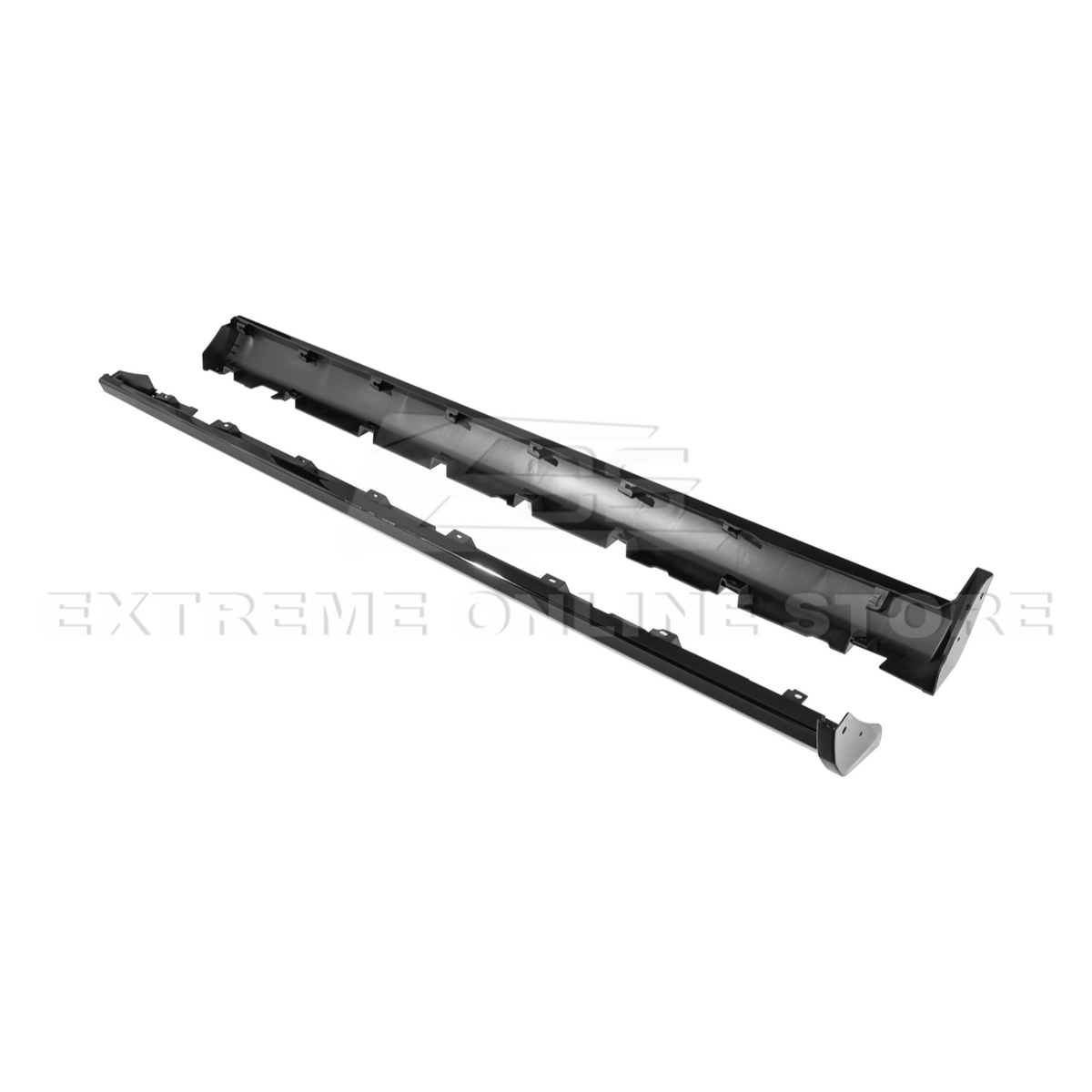 2010-14 Ford S197 Mustang GT500 Style Side Skirts Extension Pair image 34