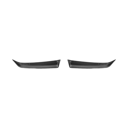 Corvette C8 Z06 DRY CARBON FIBER 1.5" Extended Rear Wing Wickerbill Winglets image 21