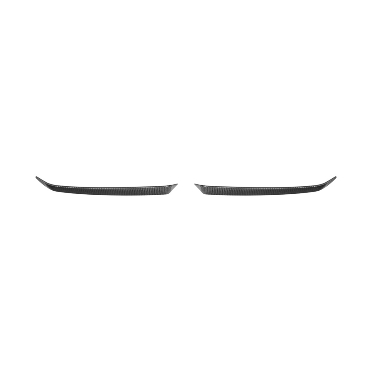 Corvette C8 Z06 DRY CARBON FIBER 1.5" Extended Rear Wing Wickerbill Winglets image 25