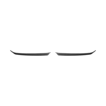 Corvette C8 Z06 DRY CARBON FIBER 1.5" Extended Rear Wing Wickerbill Winglets image 25