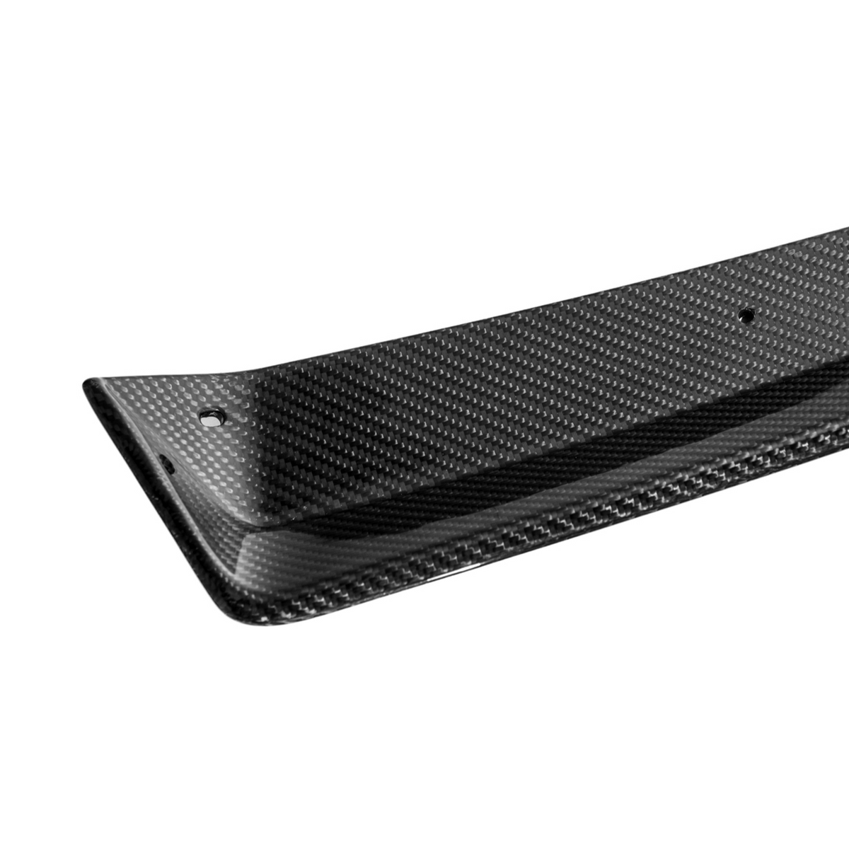Corvette C8 Z06 DRY CARBON FIBER 1.5" Extended Rear Wing Wickerbill Winglets image 26