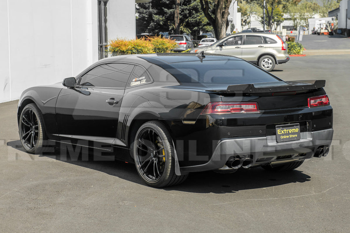 2014-15 Camaro Smoke Tinted Wickerbill Spoiler image 2