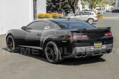 2014-15 Camaro Smoke Tinted Wickerbill Spoiler image 2