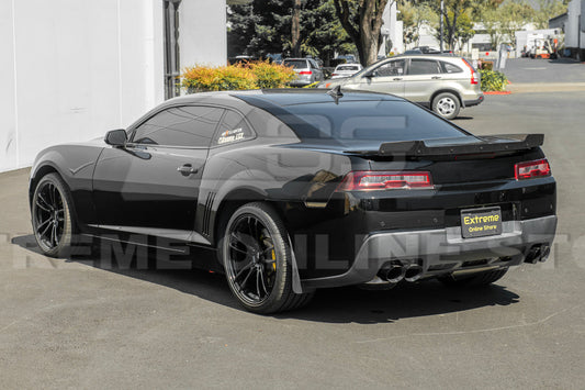 2014-15 Camaro Smoke Tinted Wickerbill Spoiler image 2