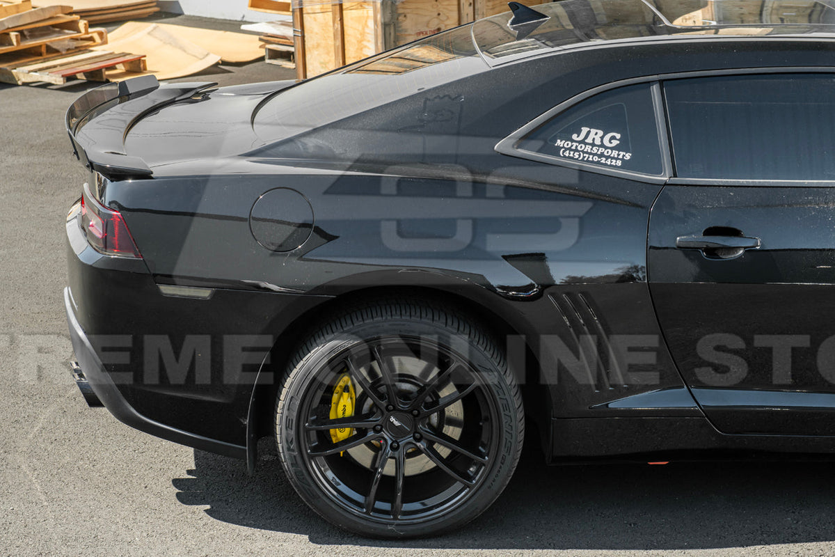 2014-15 Camaro Smoke Tinted Wickerbill Spoiler image 4