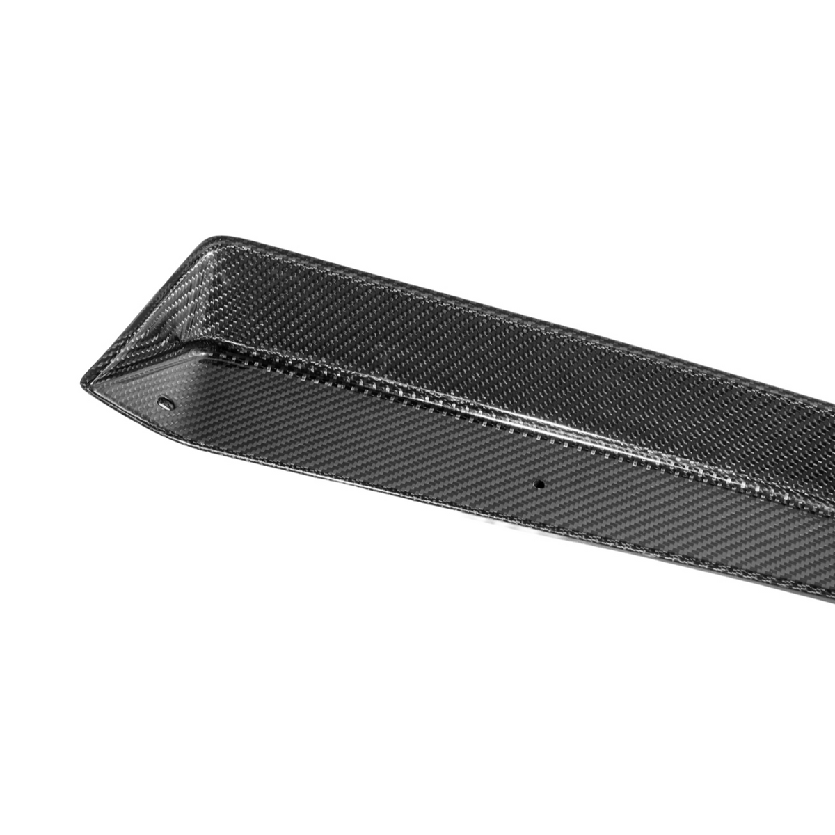 Corvette C8 Z06 DRY CARBON FIBER 1.5" Extended Rear Wing Wickerbill Winglets image 28