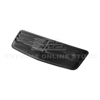2024+ Ford Mustang DRY CARBON FIBER Front Hood Vent image 11