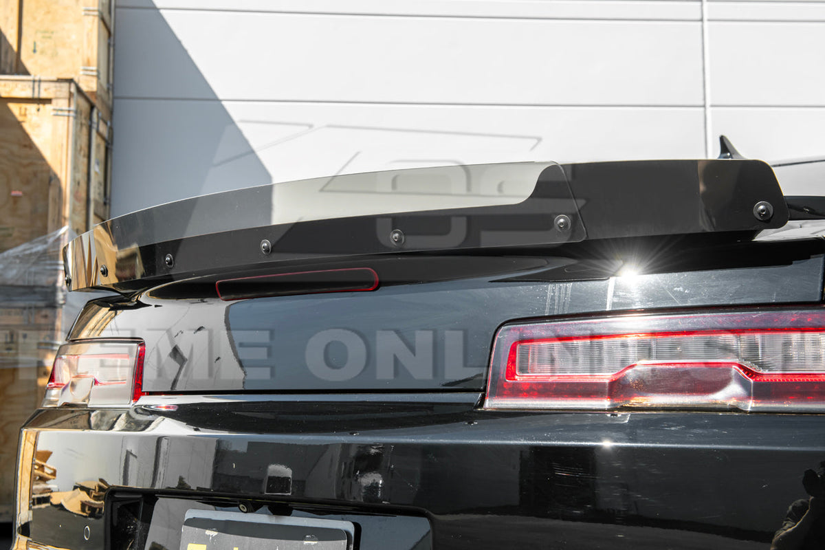2014-15 Camaro Smoke Tinted Wickerbill Spoiler image 5