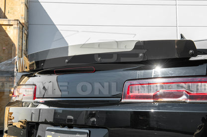 2014-15 Camaro Smoke Tinted Wickerbill Spoiler image 5