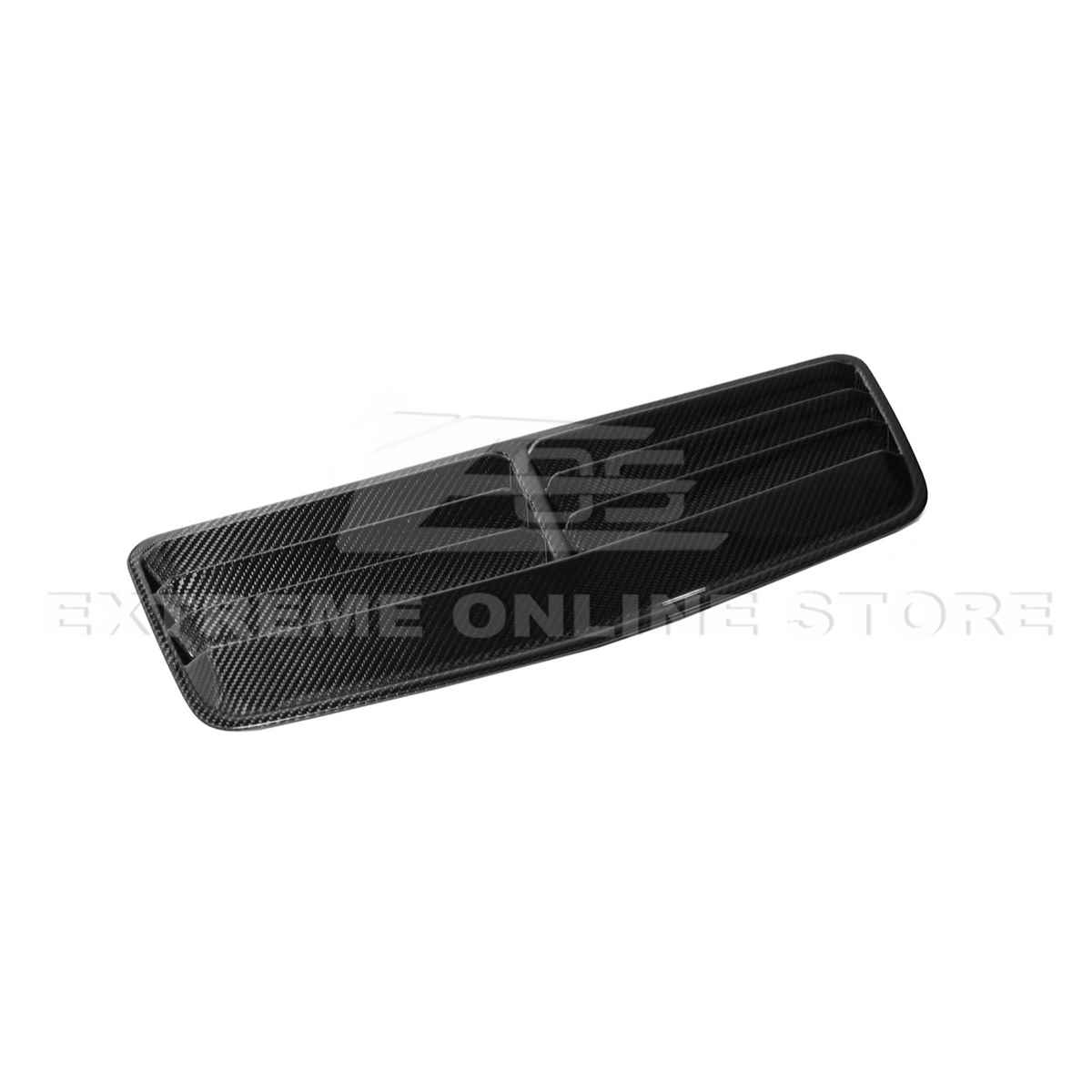 2024+ Ford Mustang DRY CARBON FIBER Front Hood Vent image 12