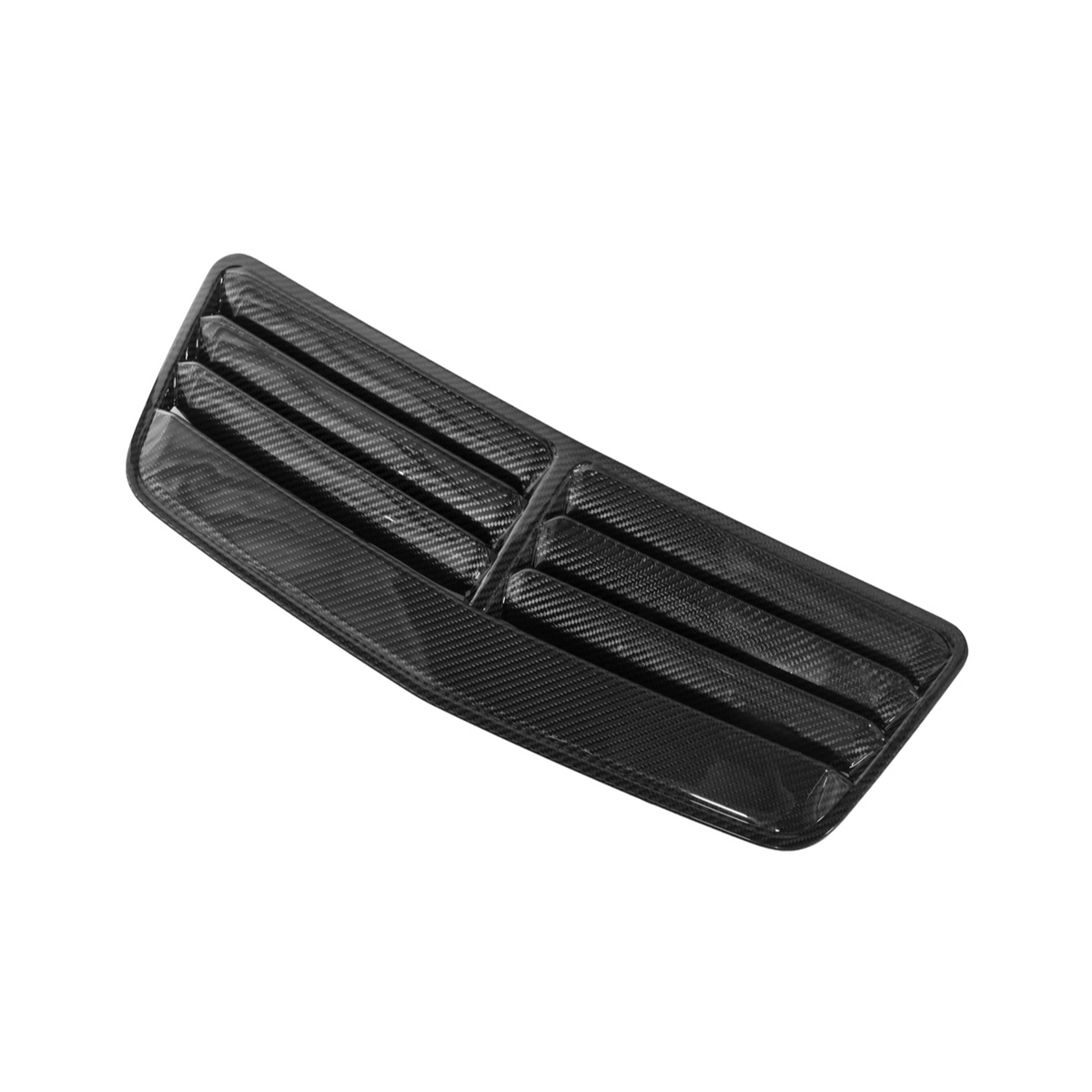 2024+ Ford Mustang DRY CARBON FIBER Front Hood Vent image 1