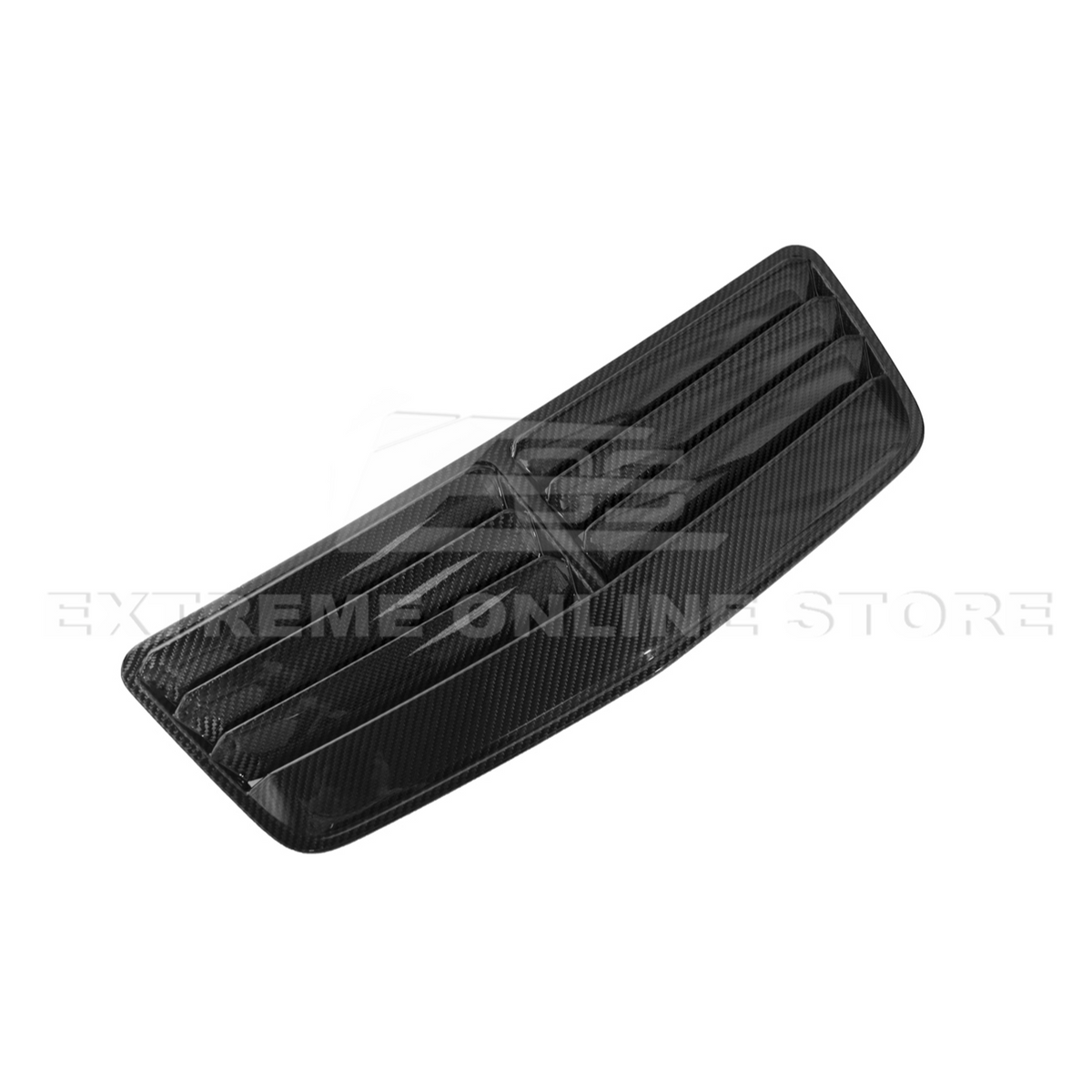2024+ Ford Mustang DRY CARBON FIBER Front Hood Vent image 15