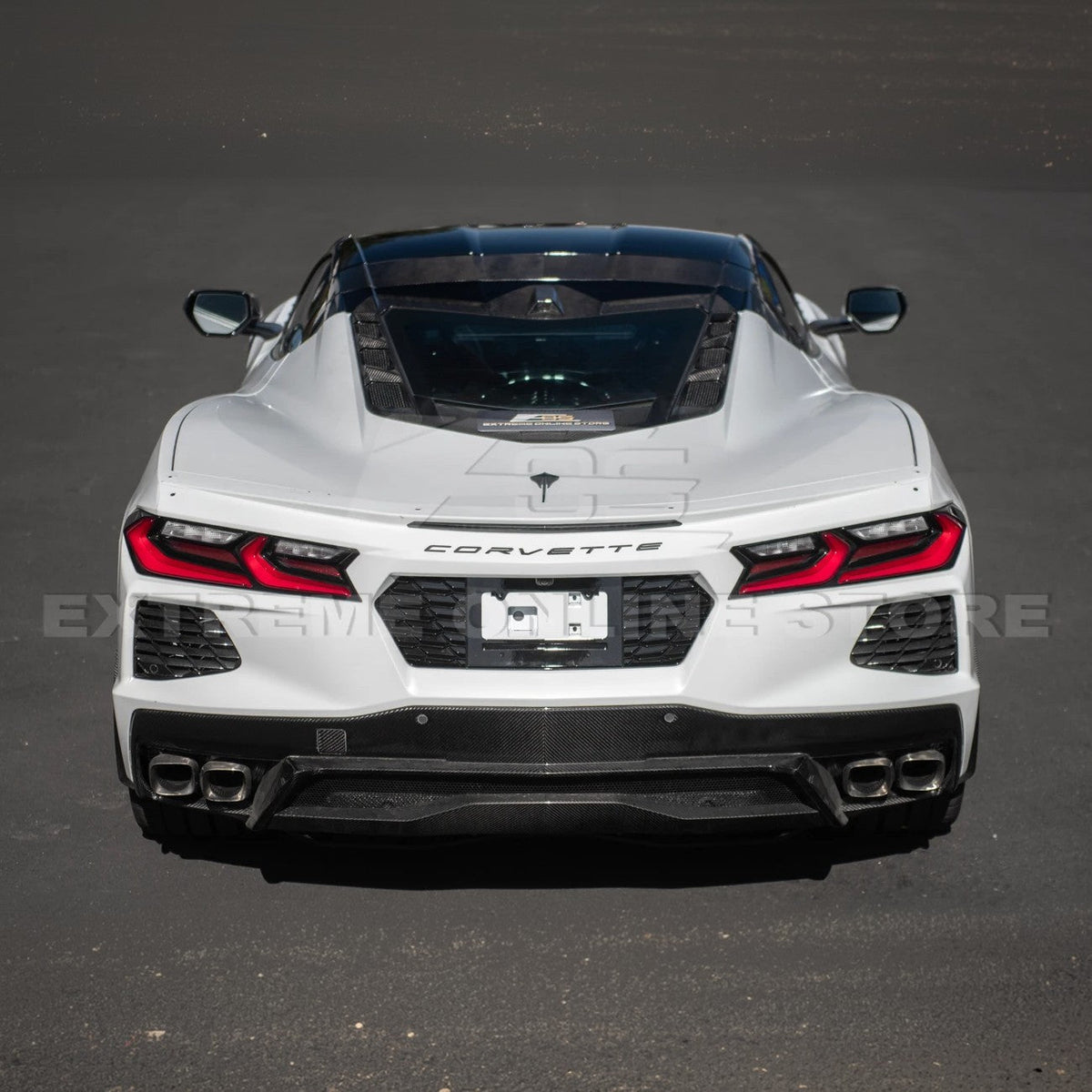 Chevrolet Corvette C8 License Plate Backing image 7