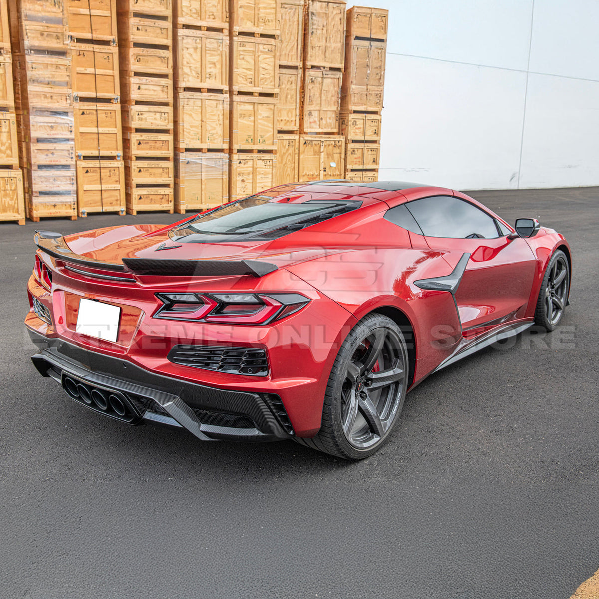 Chevrolet Corvette C8 Z06 Rear Ducktail Spoiler image 5