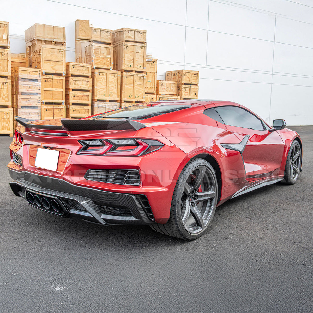 Chevrolet Corvette C8 Z06 Rear Ducktail Spoiler image 4