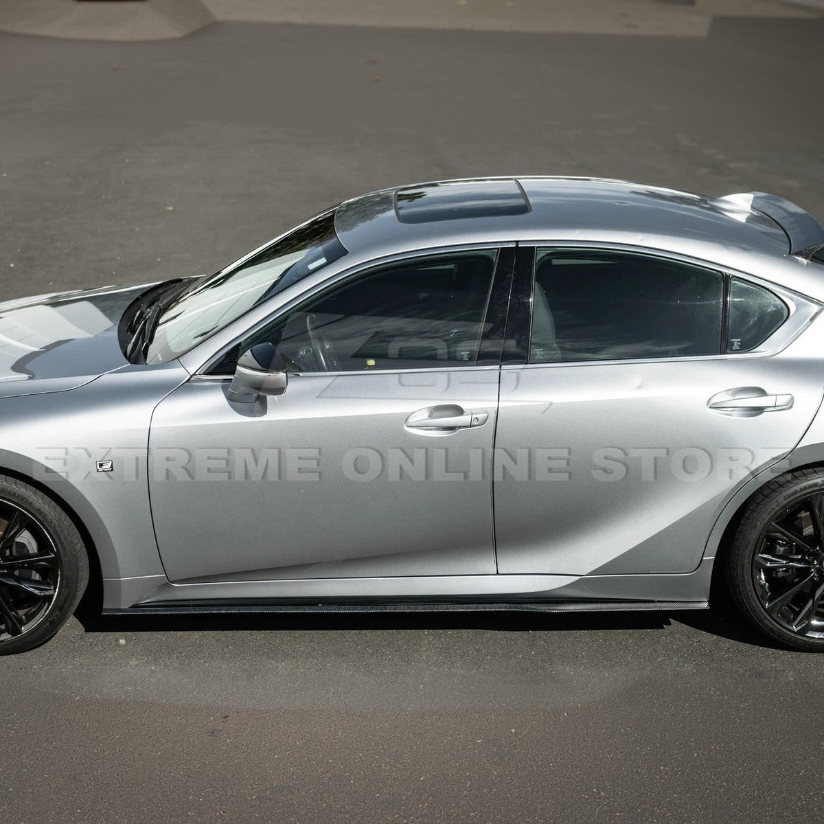 2021-Up Lexus IS Novel Style Side Skirts Panel Extensions image 6