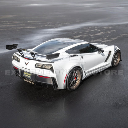 Corvette C7 ZR1 ZTK Conversion Rear Spoiler High Wing image 49