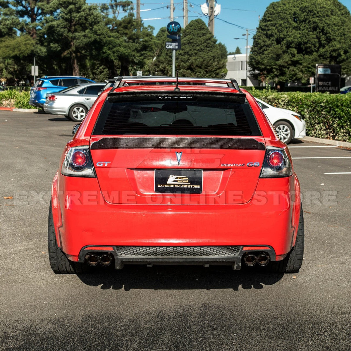 2008-09 Pontiac G8 | EOS Performance Rear Wing Wickerbill Spoiler image 6