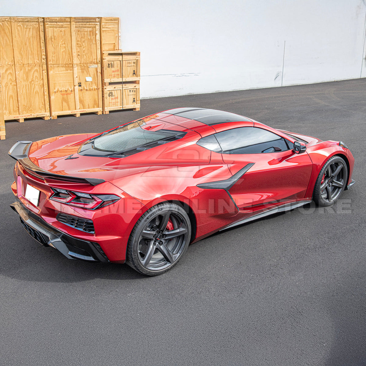 Chevrolet Corvette C8 Z06 Rear Ducktail Spoiler image 13