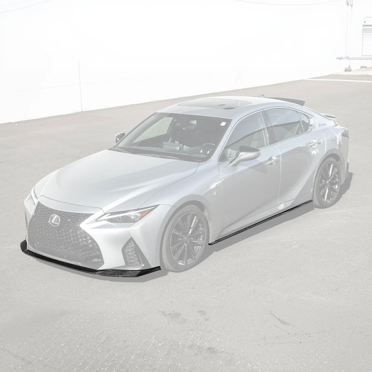 2021-Up Lexus IS Novel Style Front Lip Splitter Side Skirts image 1