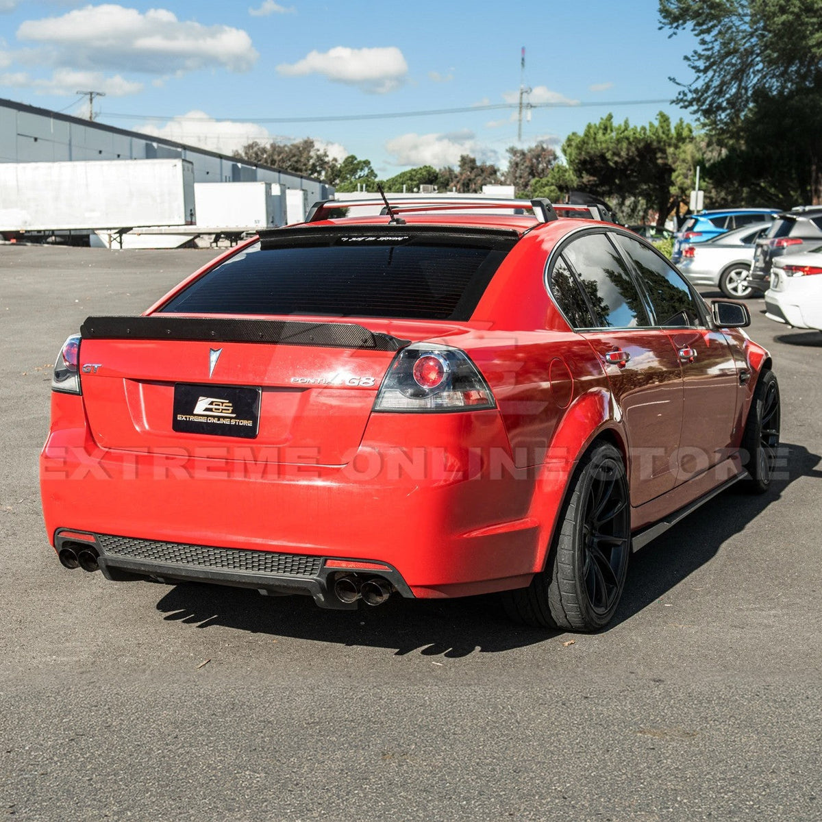 2008-09 Pontiac G8 | EOS Performance Rear Wing Wickerbill Spoiler image 7