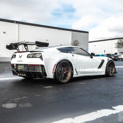 Corvette C7 ZR1 ZTK Conversion Rear Spoiler High Wing image 48