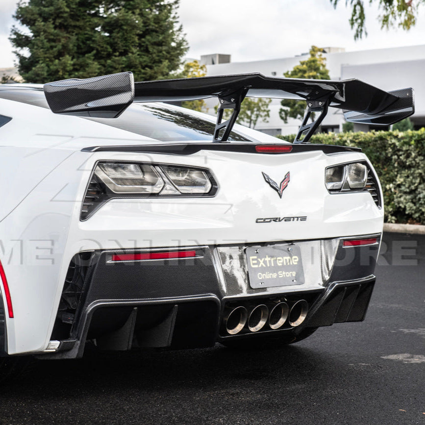 Corvette C7 ZR1 ZTK Conversion Rear Spoiler High Wing image 52