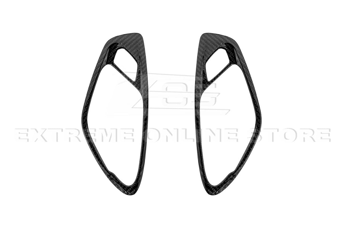 2019-24 Camaro Dry Carbon Fiber Interior Door Handle Cover image 7