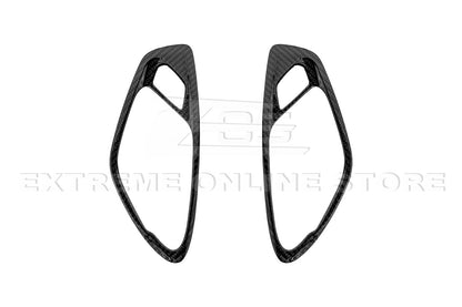 2019-24 Camaro Dry Carbon Fiber Interior Door Handle Cover image 7