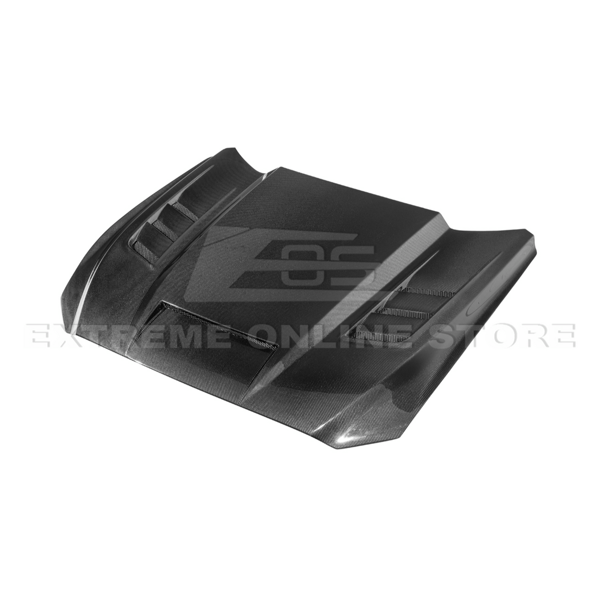 2015-17 Ford Mustang Terminator Style Front Hood Vented Cover image 21