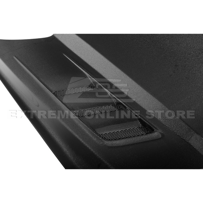 2015-17 Ford Mustang Terminator Style Front Hood Vented Cover image 23
