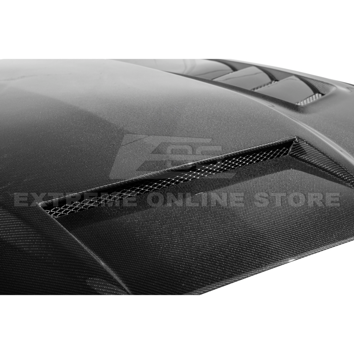 2015-17 Ford Mustang Terminator Style Front Hood Vented Cover image 24